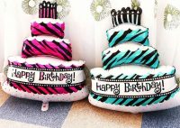 Bóng sinh nhật hình bánh kem lớn