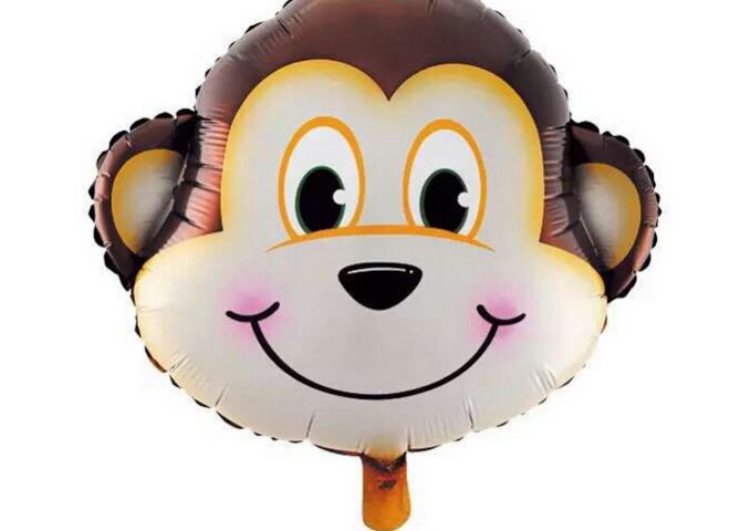 Bóng sinh nhật hình đầu khỉ lớn
