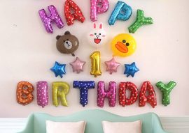 Set bóng sinh nhật bé gái 32