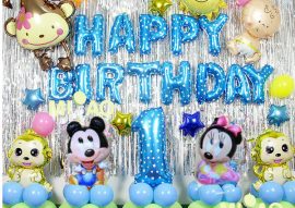 Set bóng sinh nhật bé trai 09