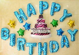 Set bóng sinh nhật bé trai