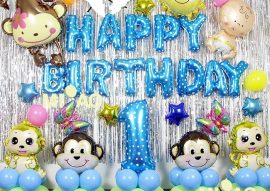 Set bóng sinh nhật bé trai 24