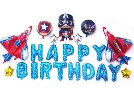 Set bóng sinh nhật bé trai 28