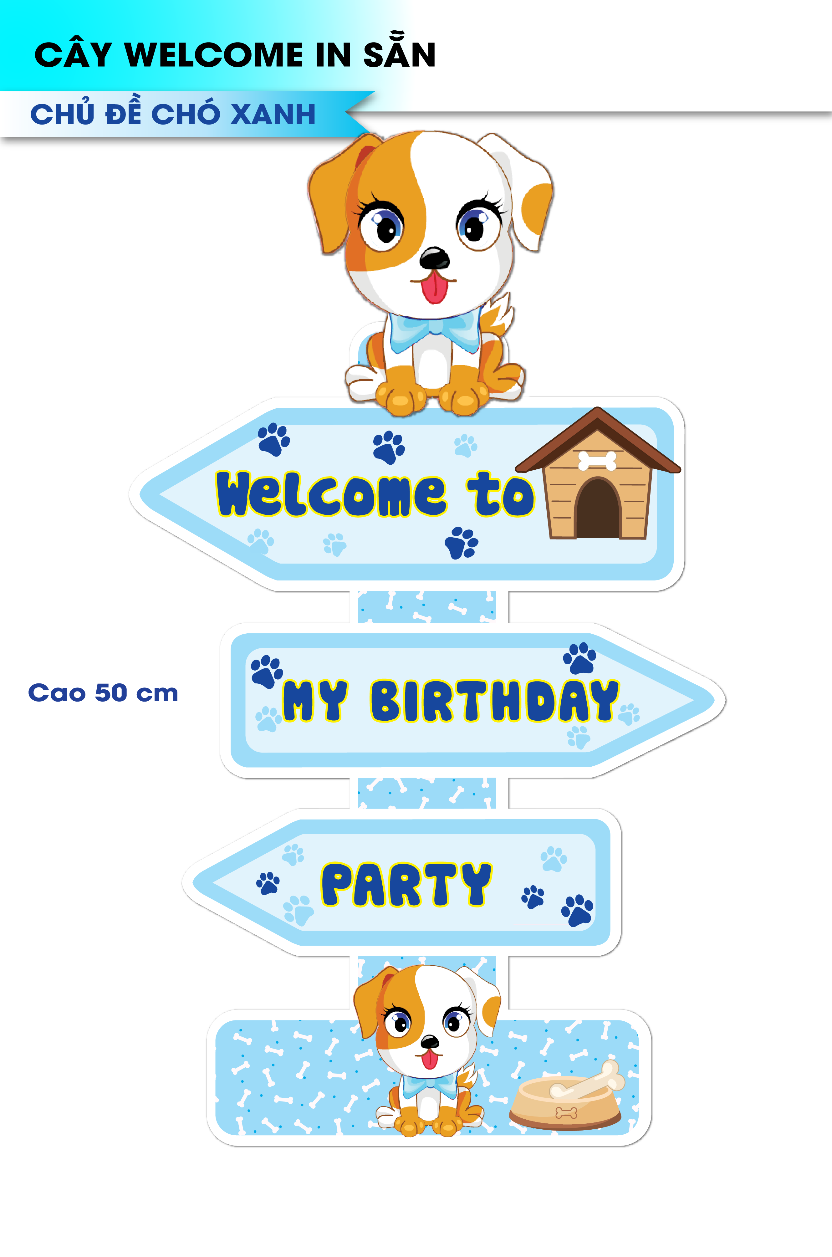 Mua Combo sinh nhật hình chibi bảng tên welcome sinh nhật trang trí sinh  nhật thiết kế riêng cho mỗi bé  Tiki