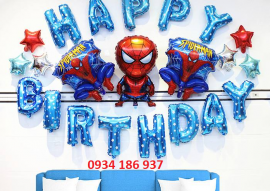 Set bóng sinh nhật bé trai 01