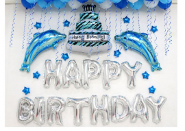 Set bóng sinh nhật bé trai