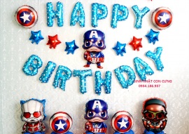 Set bóng sinh nhật bé trai