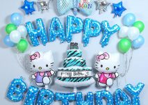 Set bóng sinh nhật bé gái 50