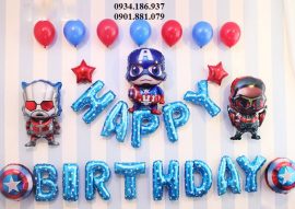 Set bóng sinh nhật bé trai 001