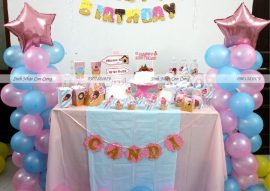 Phụ kiện trang trí tiệc sinh nhật ,Combo phụ kiện trang trí tiệc sinh nhật trọn gói , phụ kiện trang trí tiệc sinh nhật cho bé yêu - CTTG