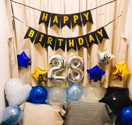 Ý tưởng trang trí sinh nhật cho bạn trai