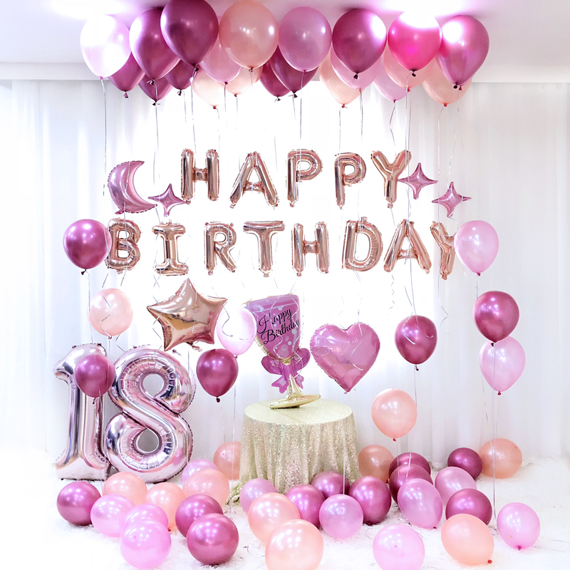 Top 10 ý tưởng trang trí sinh nhật với bong bóng happy birtday
