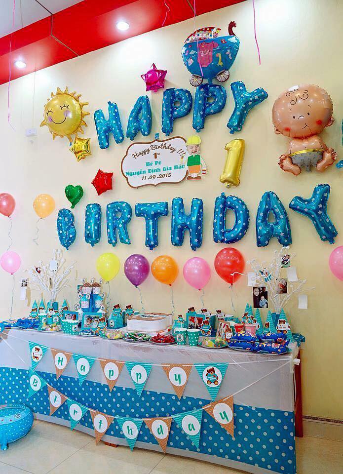 Shop bán bong bóng trang trí sinh nhật tại Gò Vấp - MIỄN PHÍ SHIP