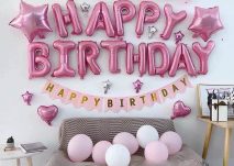 20 mẫu bóng trang trí sinh nhật cho bạn gái lãng mạn