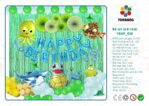 Set bóng sinh nhật chủ đề đại dương xanh YBHP - 058