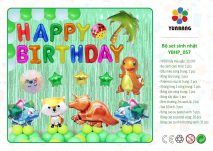 Set bóng sinh nhật chủ đề Pokemon - YBHP 057