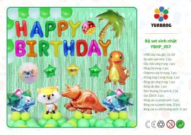 Set bóng sinh nhật chủ đề Pokemon - YBHP 057