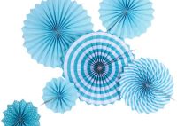 Bộ Quạt Giấy Trang Trí Sinh Nhật Độc Đáo