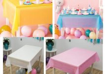 Khăn trải bàn trang trí sinh nhật cho bé