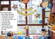 2. Set bong bóng phi hành gia 001