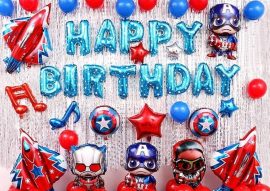 3. Set bóng sinh nhật siêu nhân