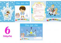Thiệp mời thôi nôi bé