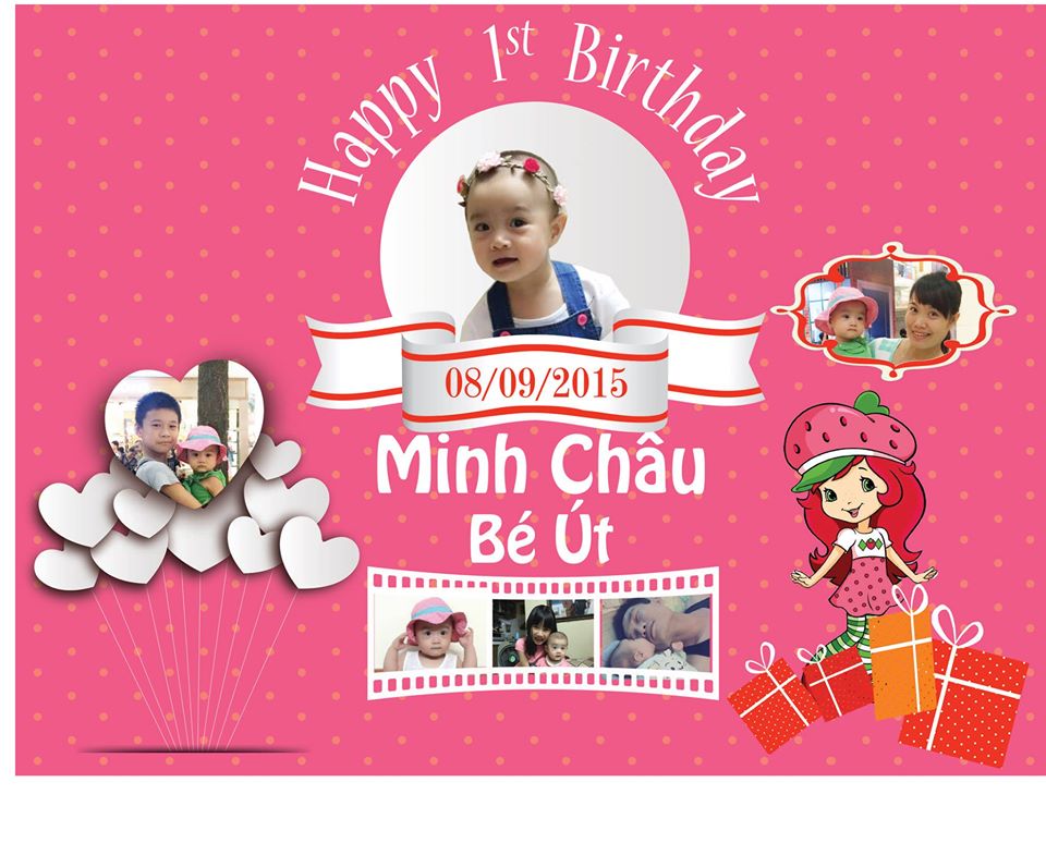 Phông nền sinh nhật cho bé gái  Trang trí sinh nhật độc đáo