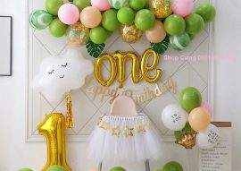 01. Bộ bóng trang trí sinh nhật cho bé mới nhất