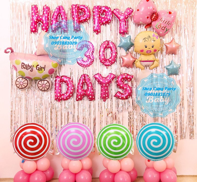 đầy tháng cho bé