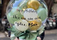 Hộp quà bóng bay tiền