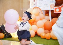 Trang trí thôi nôi bé trai Bảo Phúc