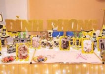 Trang trí thôi nôi bé trai Đình Phong