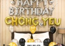 Phông nền sinh nhật người lớn độc đáo - Shop Cưng Party