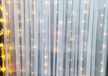 Rèm voan may sẵn trang trí sinh nhật