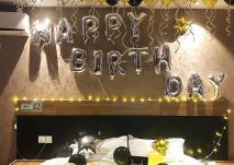 Bong bóng trang trí sinh nhật bạn trai