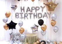 Set bóng trang trí sinh nhật cho người lớn đơn giản