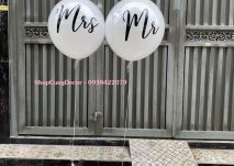 Shop Cưng ra mắt mẫu bóng bay jumbo Mr-Mrs hot trend hiện nay