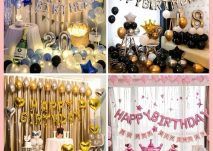 Tổng hợp set bóng sinh nhật người lớn