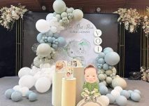 Gói trang trí đầy tháng bé trai ở quận Bình Thạnh