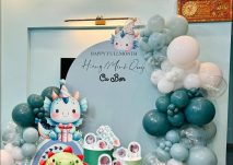 Báo giá trọn gói trang trí đầy tháng bé Minh Quý 2025