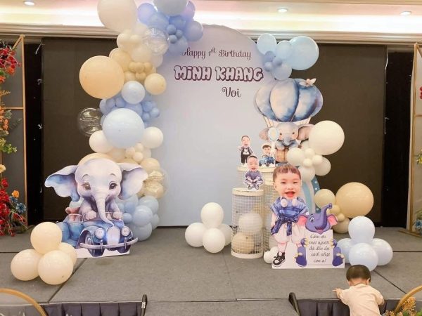 10+ Ý Tưởng Trang Trí Thôi Nôi Bé Trai Đơn Giản, Tiết Kiệm Tại Nhà