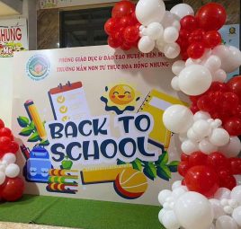 Báo Giá Gói Trang Trí Khai Giảng 2025