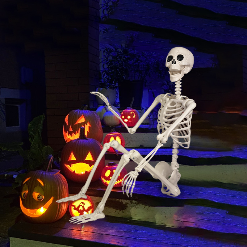 Mô hình bọ xương người như thật trang trí halloween
