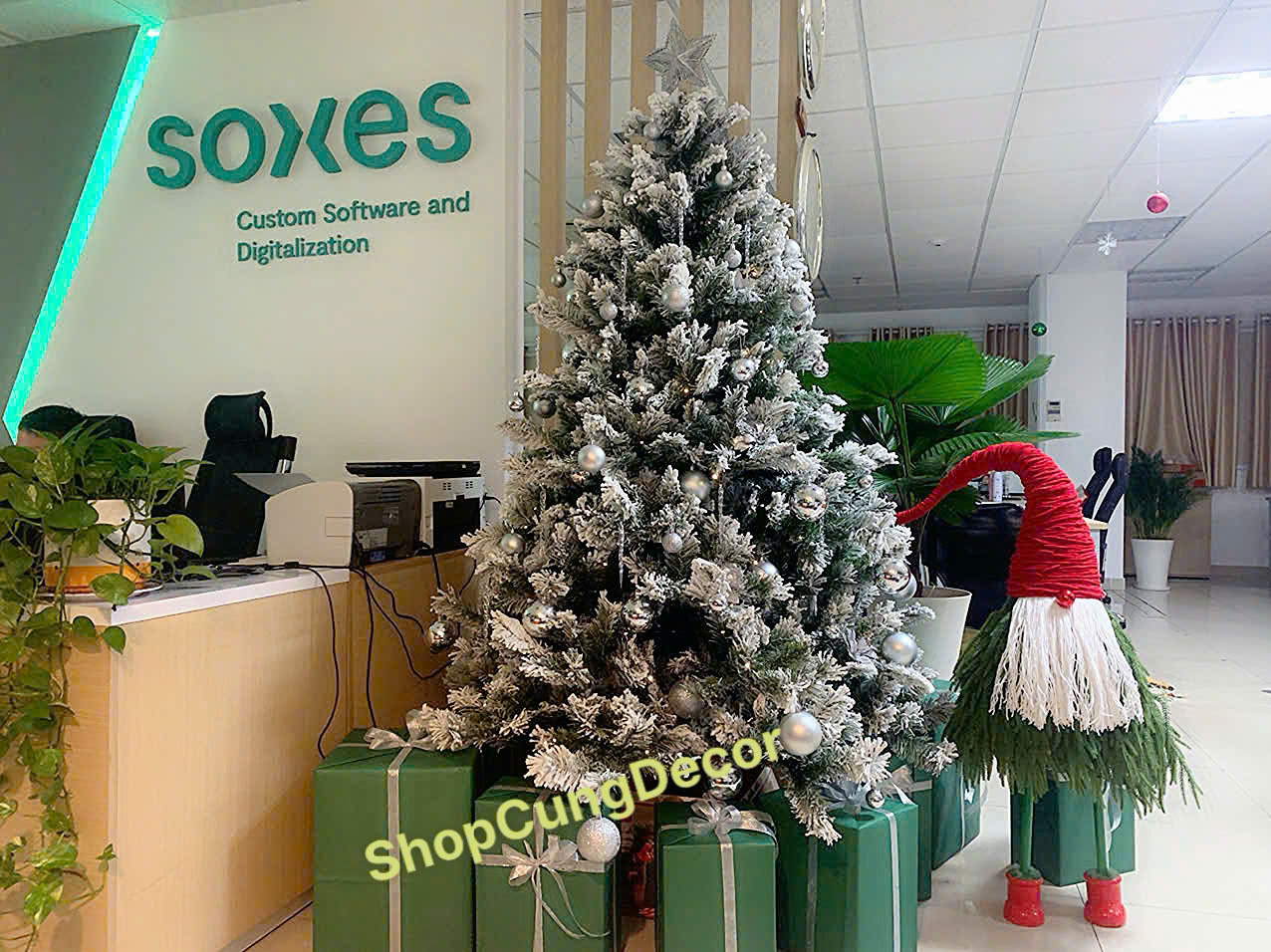 Báo giá gói trang trí noel cho văn phòng mới nhất 01