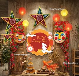 Top 20+ Mẫu Backdrop Trang Trí Trung Thu Đẹp Nhất [Năm 2026]